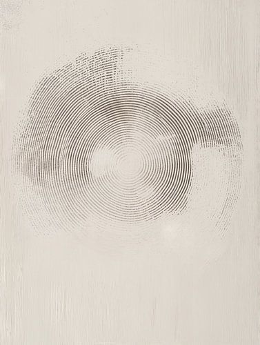 Le cercle de vie sur Japandi Art Studio