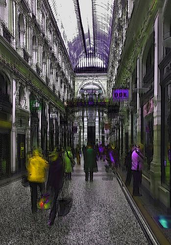 Haagsche sfeertjes De Passage