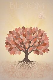 Wurzeln & Blüte von Mayra Fotografie