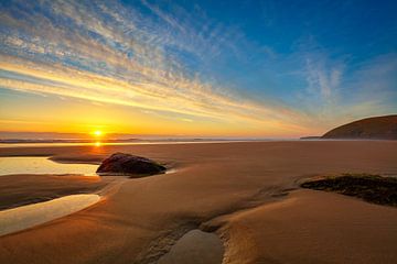 plage de mawgan porth sur Silvio Schoisswohl