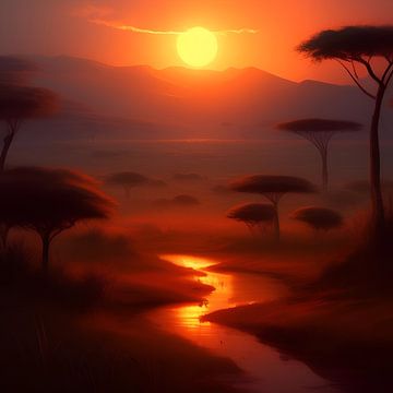 Evening Glow by All Africa