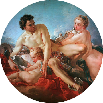 François Boucher - Het onderwijs van de liefde