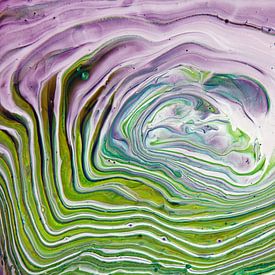 Abstract in Frühlingsfarben von Joke Gorter