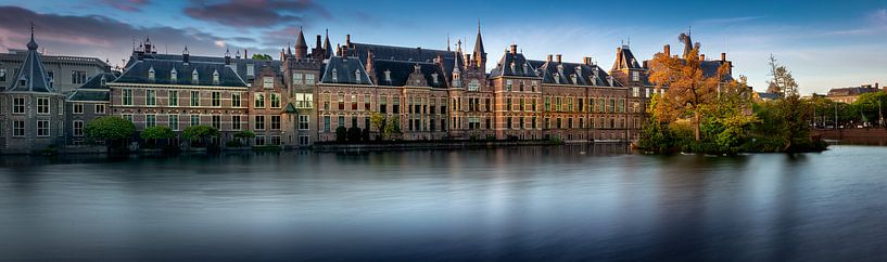 Binnenhof La Haye au petit matin par Rene Siebring