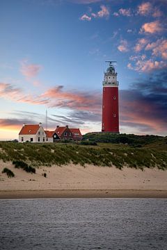 Leuchtturm auf der Insel Texel von Bart cocquart