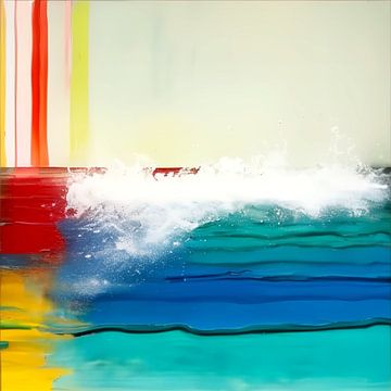 Abstract Water Splash - J53 by Team W 32 Gallery