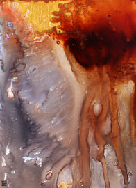Liquide abstrait II sur l'Atelier Paint-Ing