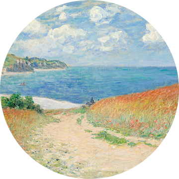 Pad in de korenvelden bij Pourville, Claude Monet