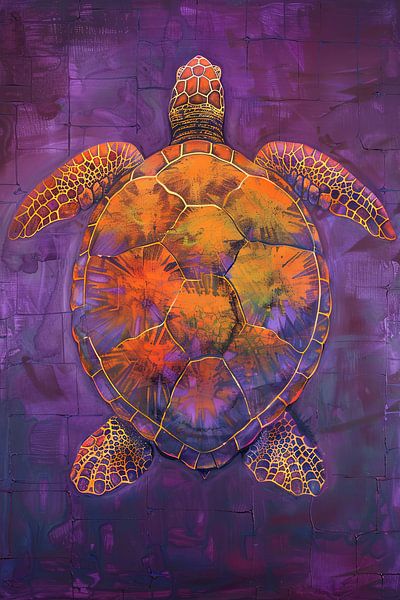 Sea turtle by Poster Art Shop