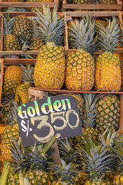 Ananas auf dem Markt