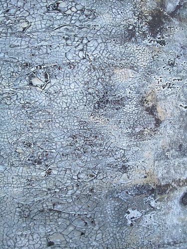 Gebarsten grijze textuur