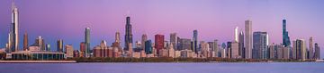 Chicago Skyline Panorama van Photo Wall Decoration
