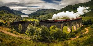 Steam train by Wojciech Kruczynski