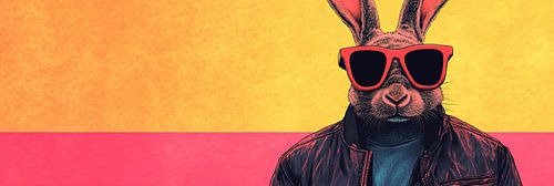 Konijn | Vrolijke Afdaling van een Konijn