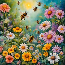 The birds and the bees by Truckpowerr