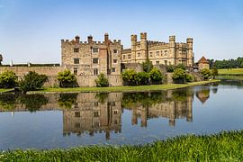 Leeds Castle Moated Castle by Peter Schickert