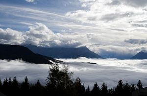 Nuages au repos sur Nancy Lamers