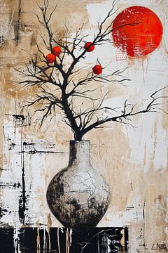 Japandi Stilleven van Kunst Kriebels