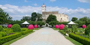 Château Renaissance Schallaburg avec terrain de tournoi