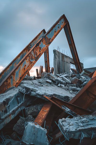 Verloren plaatsen: industrie van Poster Art Shop