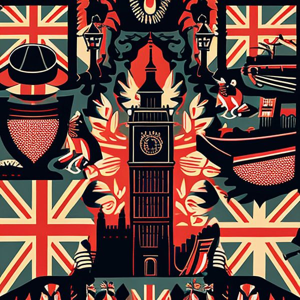 Britische Ikonen von Vythryd Arts