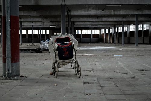 Picture of the abandoned markethalls in Meppel.