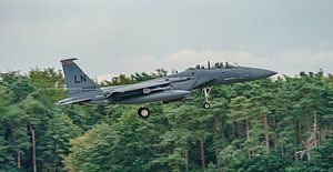 Landung der F-15E Strike Eagle der U.S. Air Force. von Jaap van den Berg