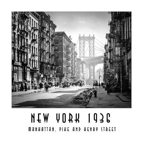 New York 1936: Manhattan, Pike en Henry Streets