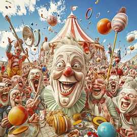 Der Karnevalswahnsinn 1 - AI's Wild Ride von byRenzo