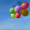 Fliegender Luftballongruß van Heike Hultsch