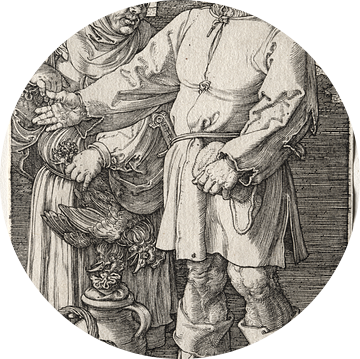De boeren op de markt, Albrecht Dürer van De Canon