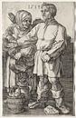 Die Bauern auf dem Markt, Albrecht Dürer von De Canon Miniaturansicht