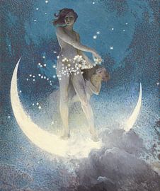 Spring scattering stars (1927) Edwin Blashfield by Frank Zuidam