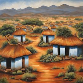 The City Of Africa Borders by ComfortQ