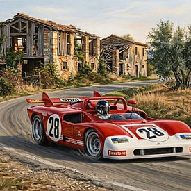 Targa Florio 1970 - Andrea de Adamich sur DeVerviersBelgium