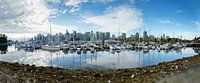 Panorama de la ville de Vancouver Canada par Menno Schaefer Aperçu