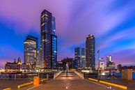 De Hefbrug tijdens zonsondergang van Prachtig Rotterdam thumbnail