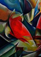 De Rode Uil - Abstractie