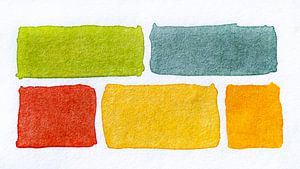 Abstract Springtime | Aquarell