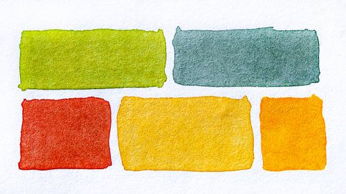 Abstract Springtime | Aquarel