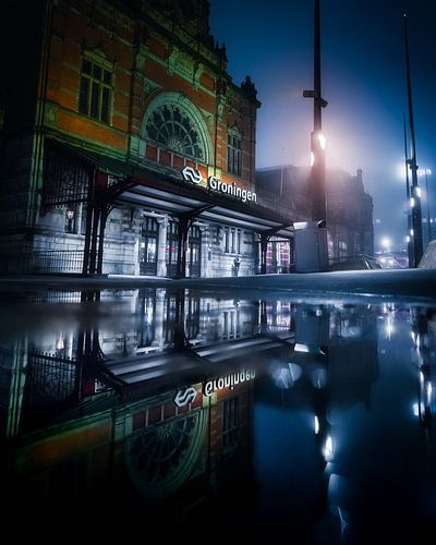 Gare de Groningue sur Harmen van der Vaart