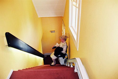 in de lift by Hans Koreman