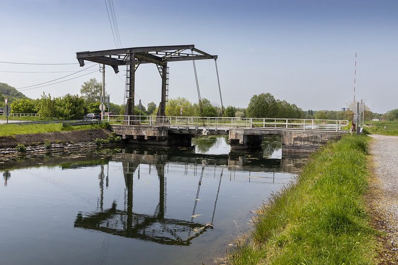 Pont-levis a claquette bei Havré, Belgien von Imladris Images