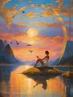 Rest reflection and peace