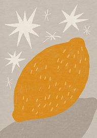 Citron jaune pétillant sur Sophia Holgate