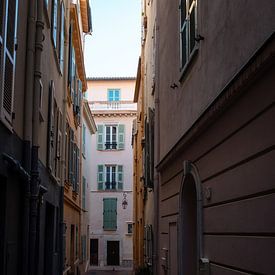 Straatje in het oude Monaco | een trip door Monaco van Roos Maryne - Natuur fotografie