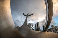 Solfar, monument in Reykjavik, IJsland van Gerry van Roosmalen thumbnail