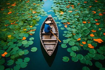 Thai fisherman by Mathias Ulrich