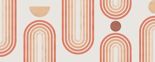 Lignes et courbes boho 1