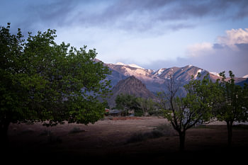 Les montagnes près de Moab